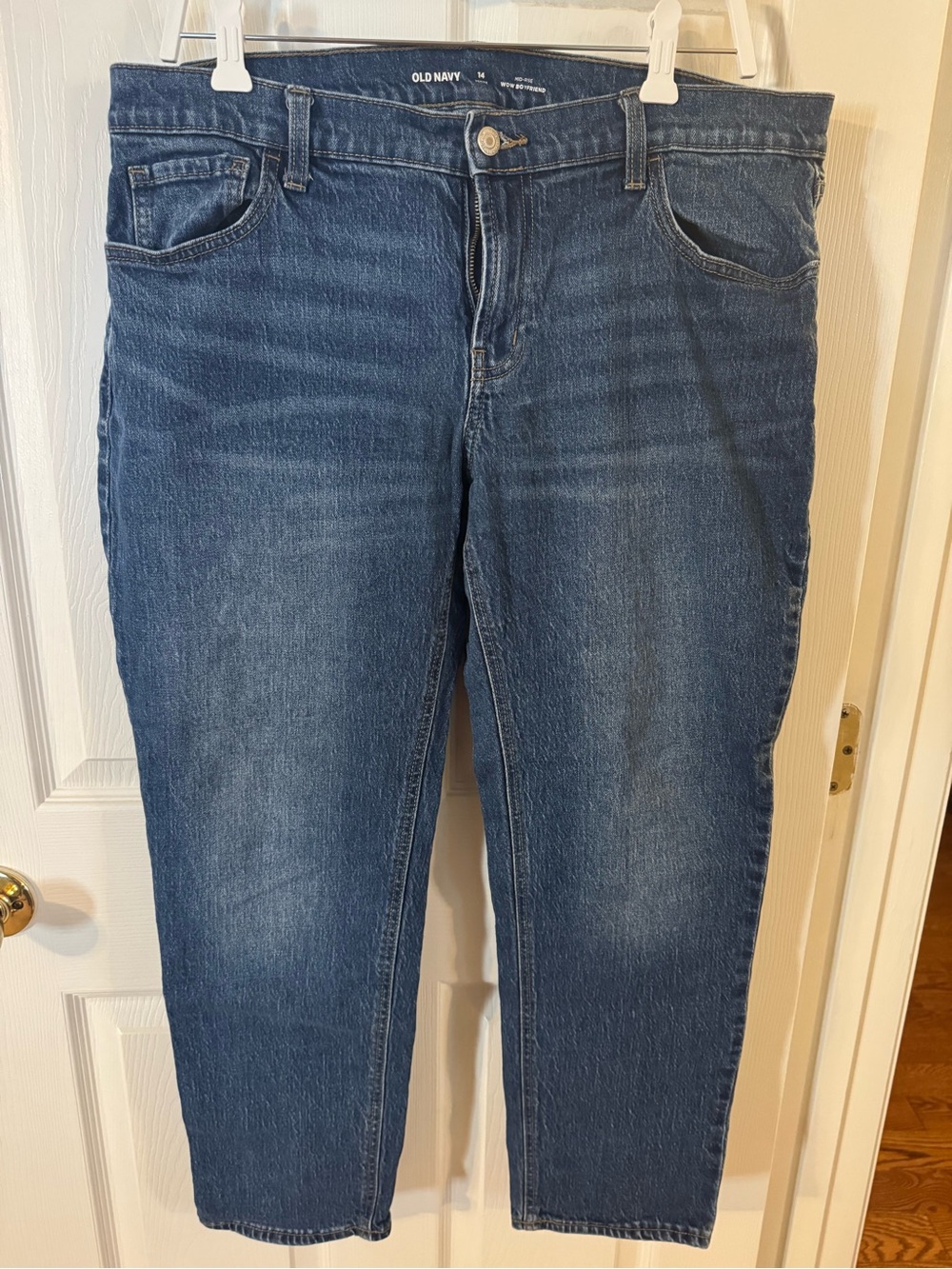Old Navy Women's Blue Wide Leg Jeans